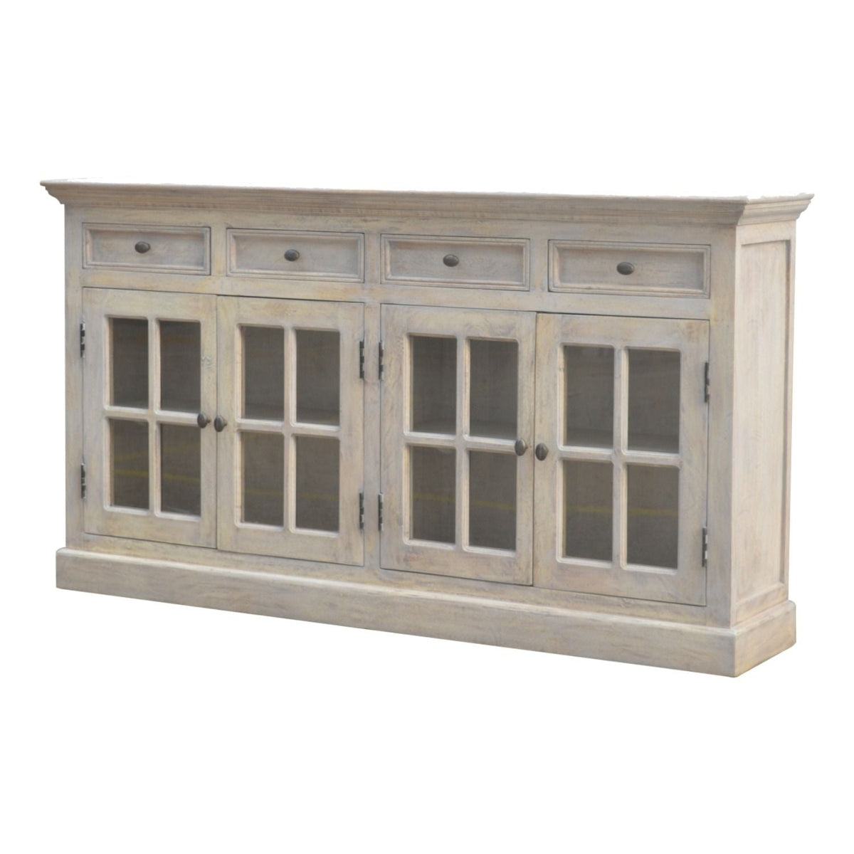 Glazed Sideboard - Gray