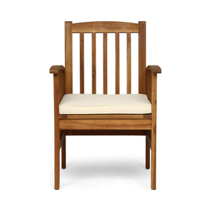 Casa - Acacia Dining Chair Set With Cushions,