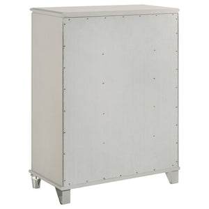 Gwendolyn - 5 Drawer Bedroom Chest Of Drawers - White