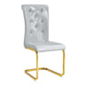 Elegant Design Alligator Skin Upholstered Dining Chairs