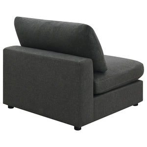 Duncan- Armless Chair With Removable Cushions