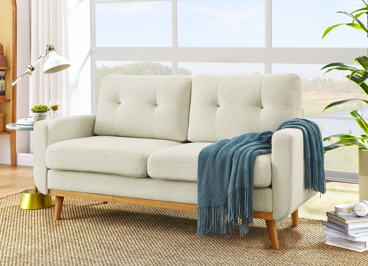 The Rachael Mid-Century Corduroy Engage Sofa