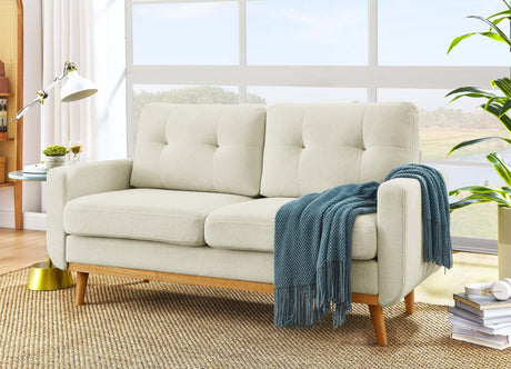 The Rachael Mid-Century Corduroy Engage Sofa
