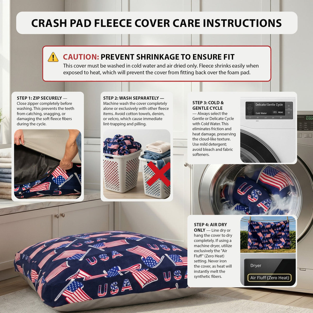 Sensory Crash Pad for Kids & Adults