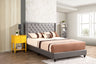 Nailhead Bed Transitional Vibrant
