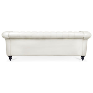 Rolled Arm Chesterfield 3 Seater Sofa