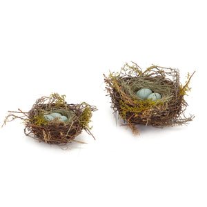 Birds Nest with Eggs (Set of 12)