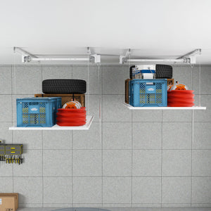Overhead Garage Storage Rack 3x6 FT for High Ceilings