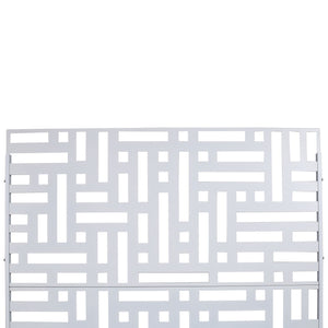 Decorative Freestanding Metal Privacy Screen For Indoor & Outdoor Use