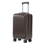 14' & 20' ABS Spinner Wheel Luggage Set with Cosmetic Case