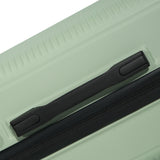 7-Piece ABS Lightweight & Durable Luggage Set in Green