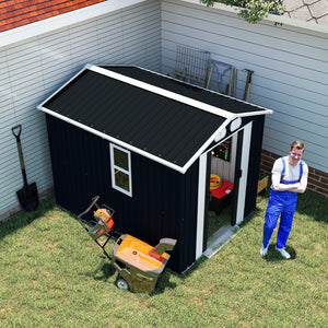 Campcraft 8x6 FT Outdoor Metal Storage Shed