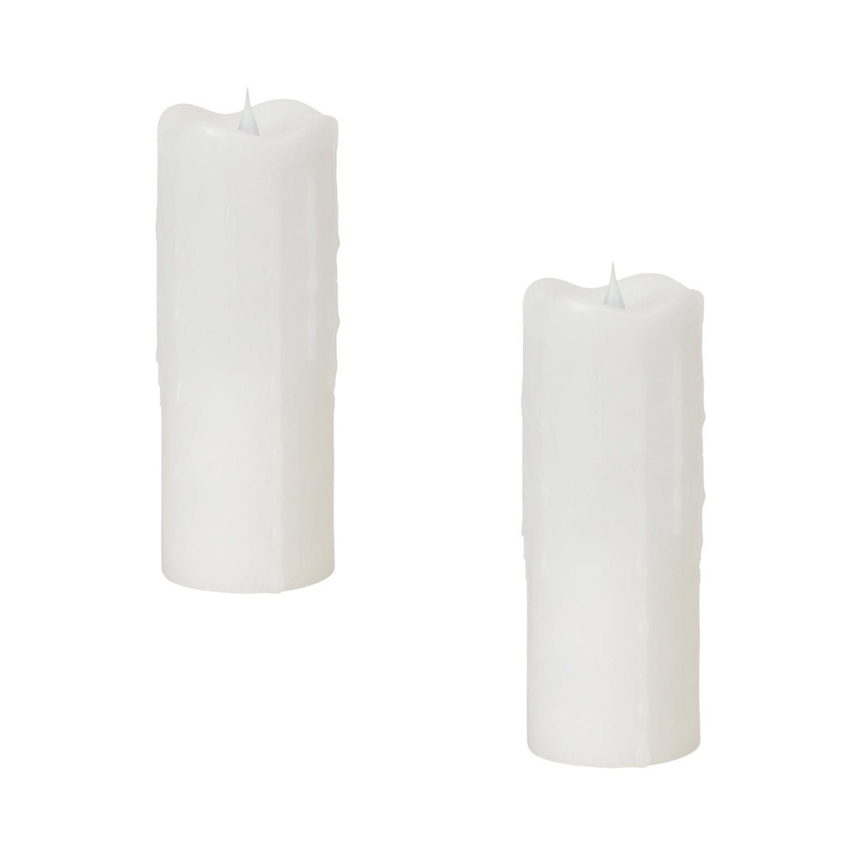 Simplux-Designer-LED-Candle-with-Moving-Flame-and-Remote-(Set-of-2)-Candles