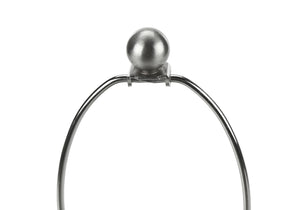 Contemporary Cream Ceramic Table Lamp 28"