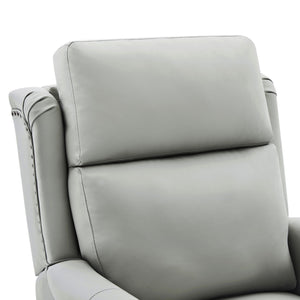 Manual Recliner Swivel Rocking Chair With 8 Point Massage And Heating