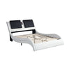 Platform Bed Frame With LED Lighting, tooth Music, Vibration Massage