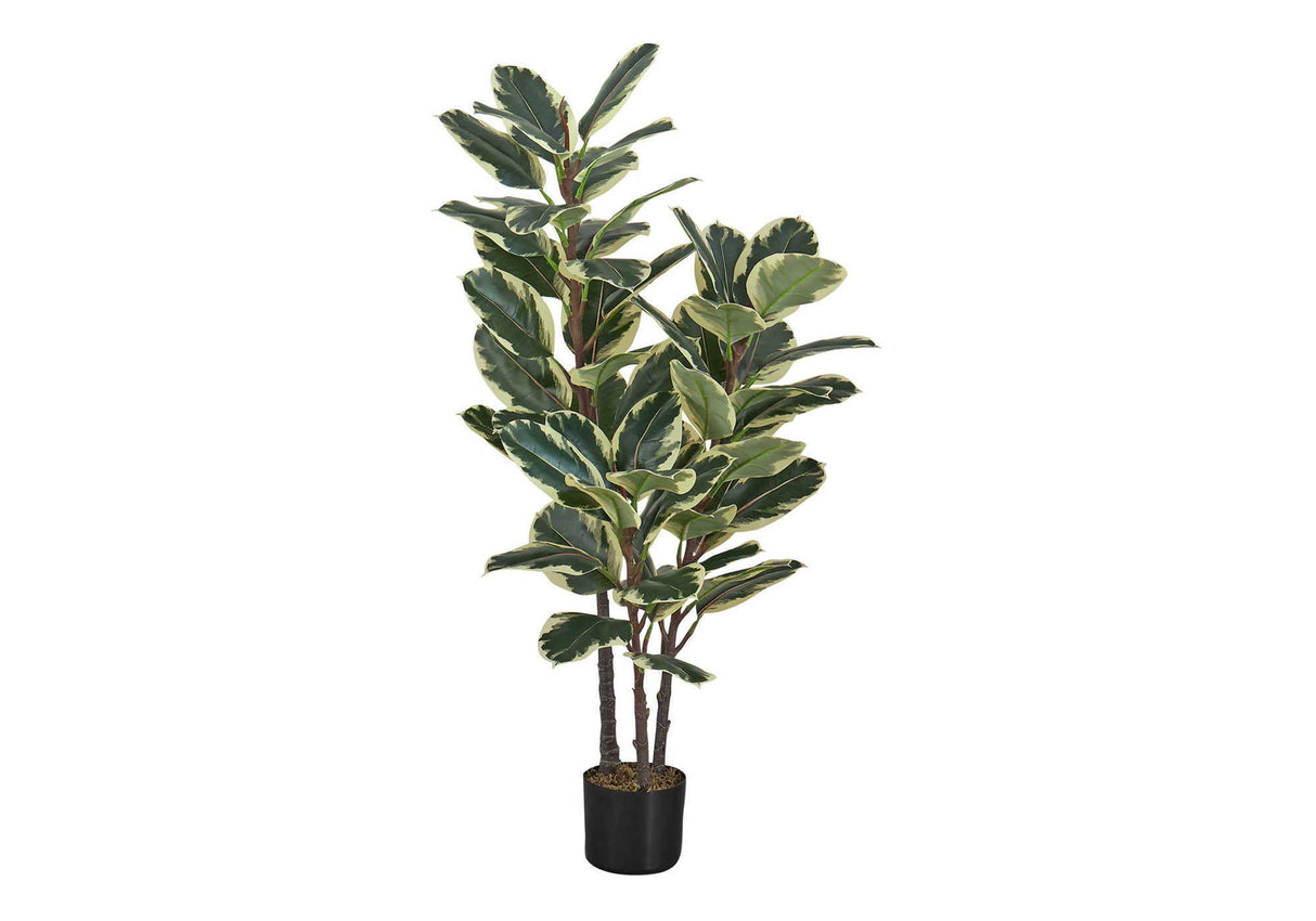 47" Tall Artificial Indoor Oak Tree with Real Touch Leaves