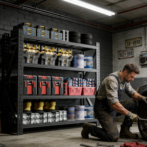 Heavy Duty Metal Adjustable Garage Shelves