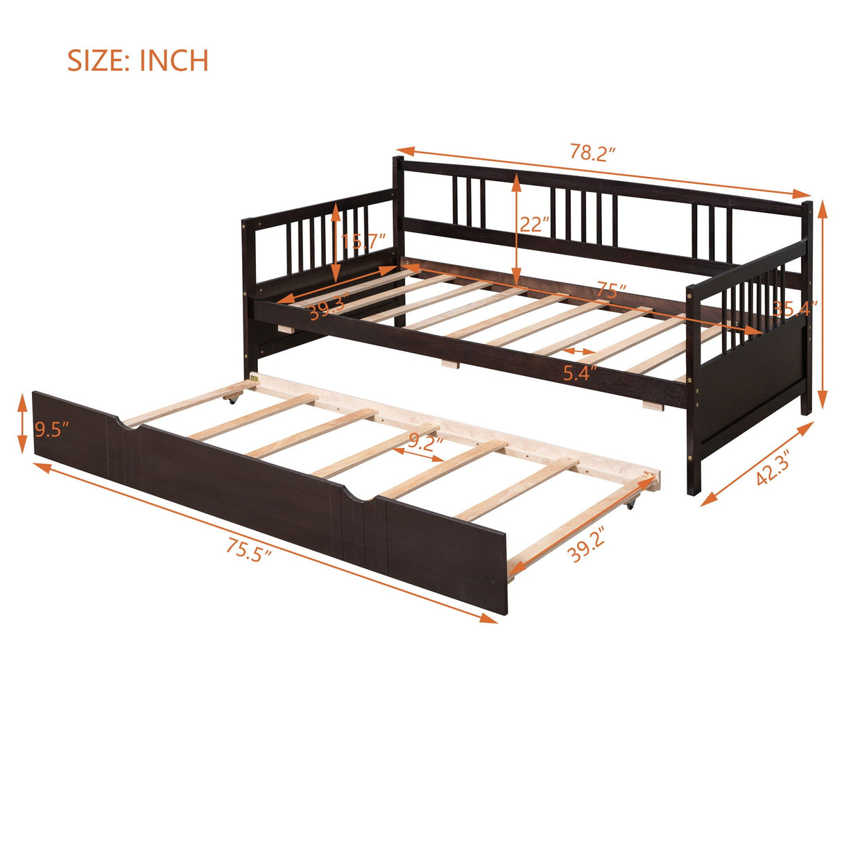 Multifunctional Modern Daybed