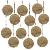 Wooden-Hanging-Circle-With-Snowflake-Cut-Decorative-Hanging-Christmas-Tree-Ornaments-For-Holiday-Party-Decorations-(Set-of-12)-Multi-Christmas-Ornaments
