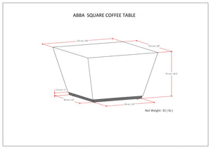 Abba - Handcrafted Coffee Table