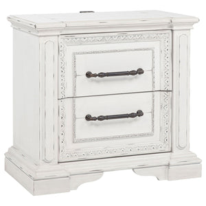 McKinney 5-piece California King Bedroom Set Vintage White