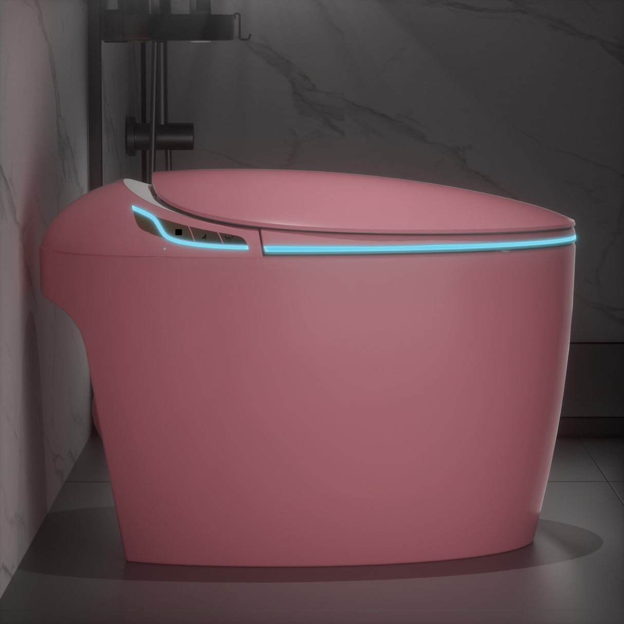 Unique Smart Toilet with Bidet Built-In