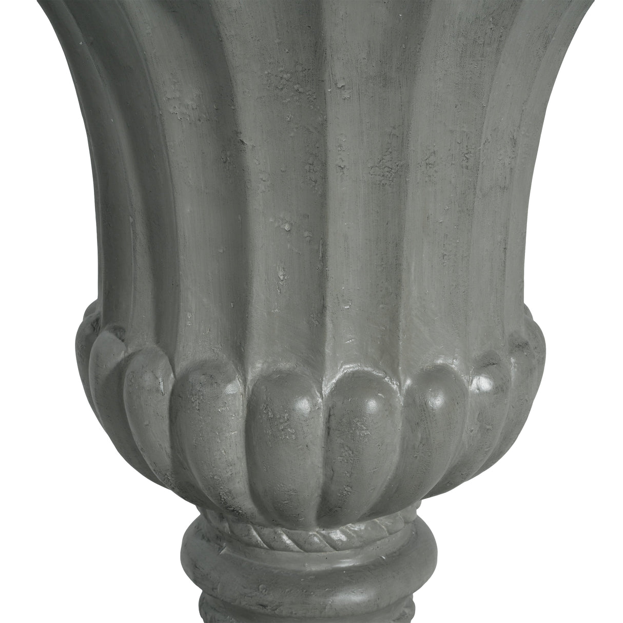Outdoor Garden Urn Planter, Gray