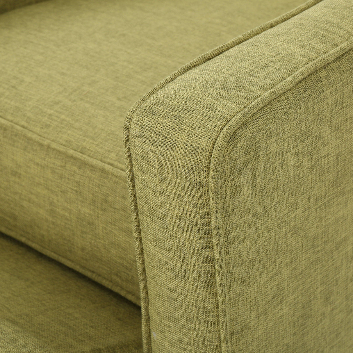Mid-Century Modern Recliner With Button Tufted Waffle Stitch