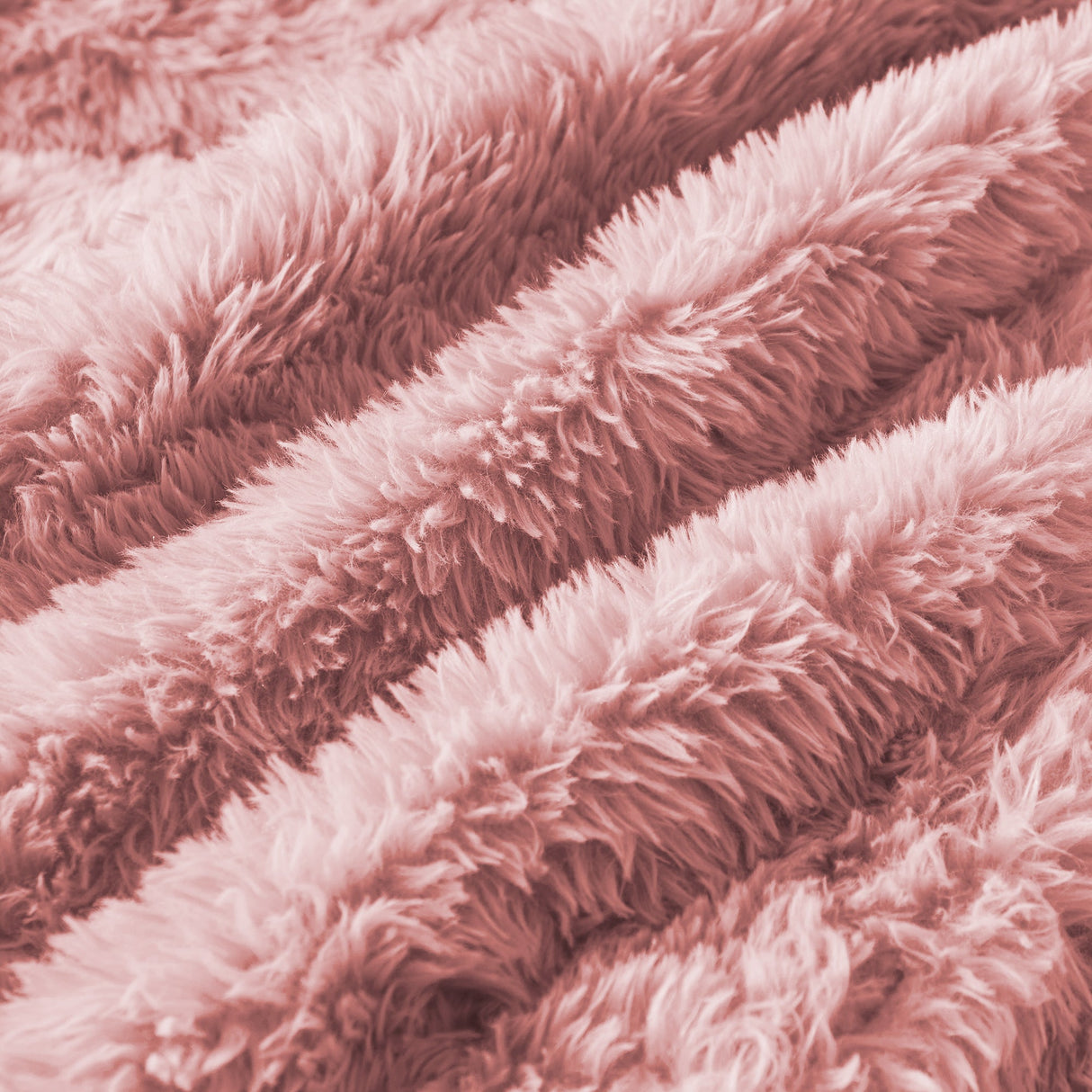 Aviana Ottoman Plush Fabric - Pink