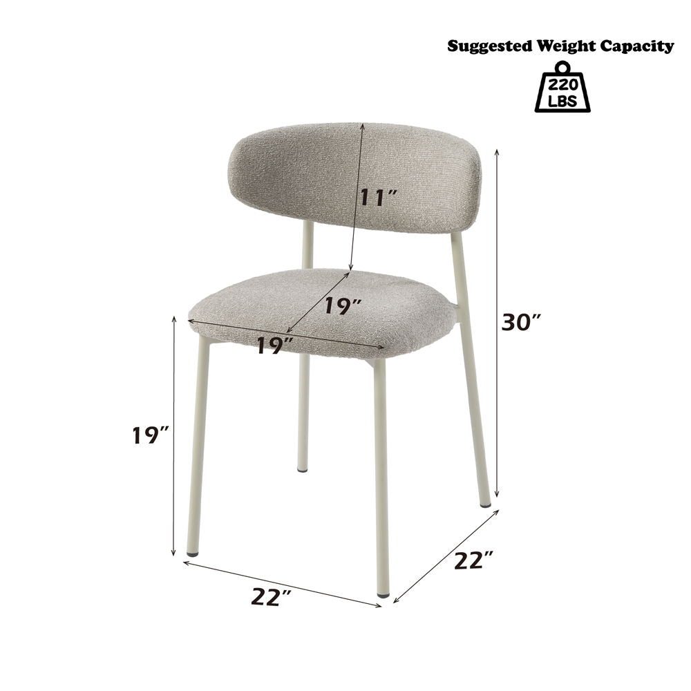 Ingram - Side Chair (Set of 2) - Light Gray