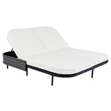 TREXM Outdoor Daybed with Adjustable Backrest