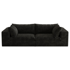 Y137 Modular Black Sofa
