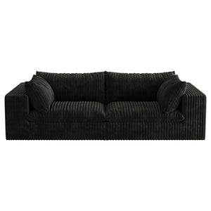 Y137 Modular Black Sofa