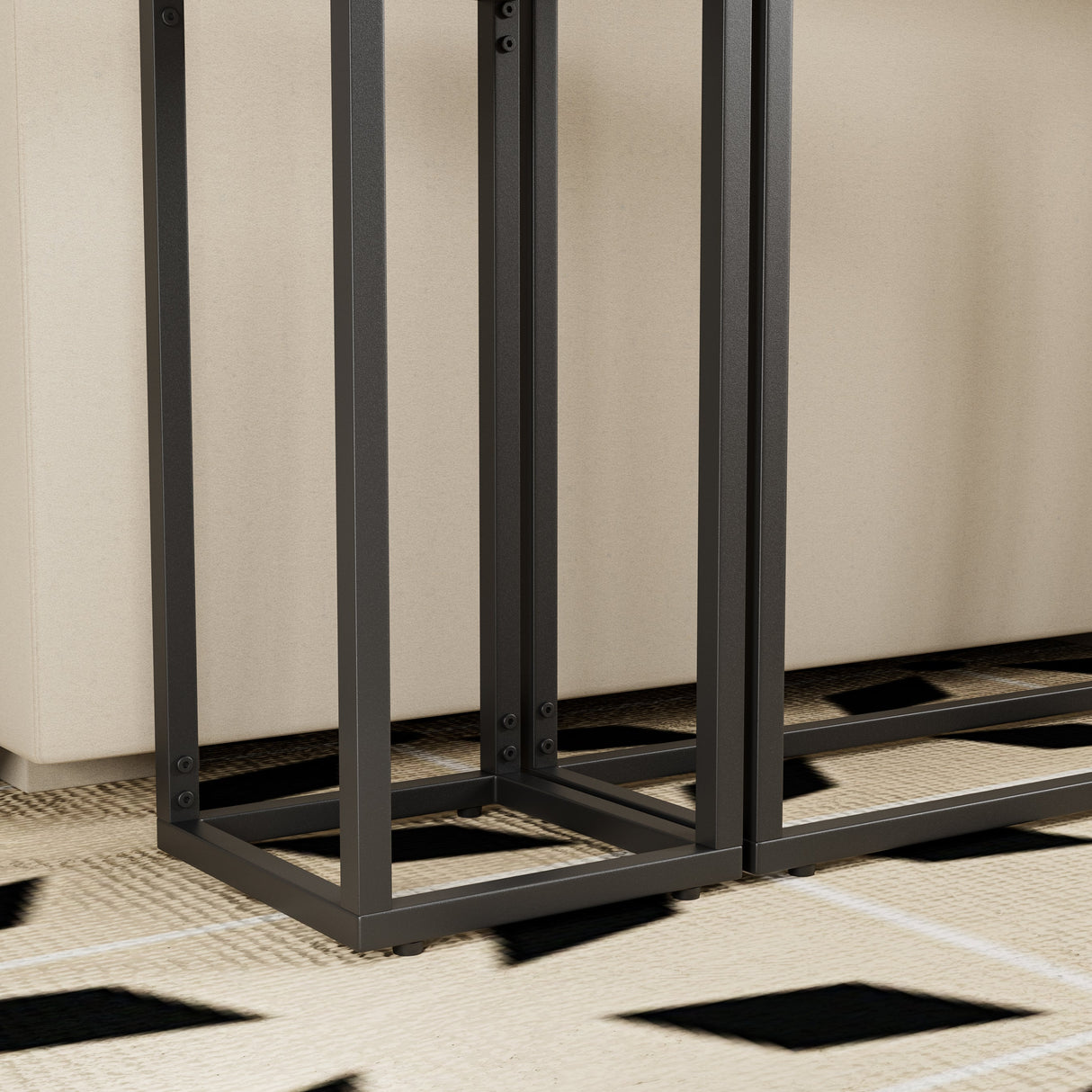 3-Piece Set of Narrow Table