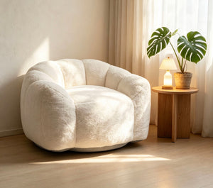 Large Single Petal Cloud Comfortable Lazy Sofa Chair