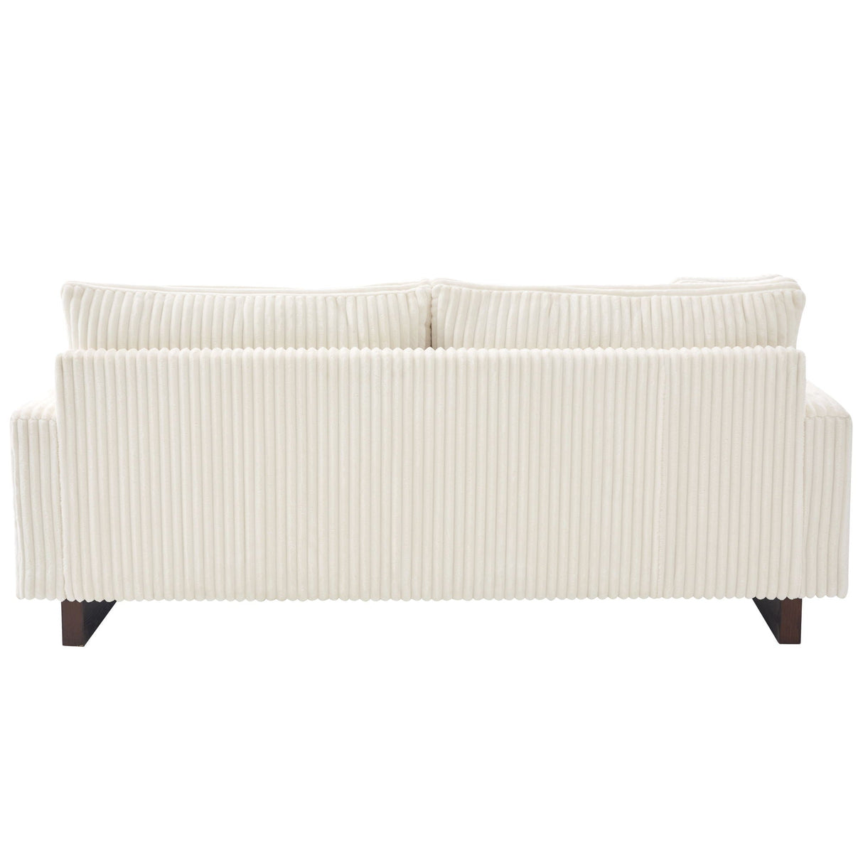 Modern Loveseat Sofa With 4 Pillows
