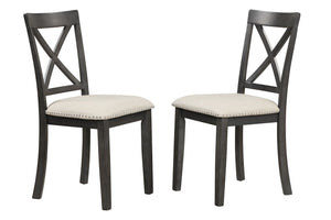 5 Pieces Dining Table And Chairs Set For 4 Persons, Kitchen Room Solid Wood Table With 4 Chairs