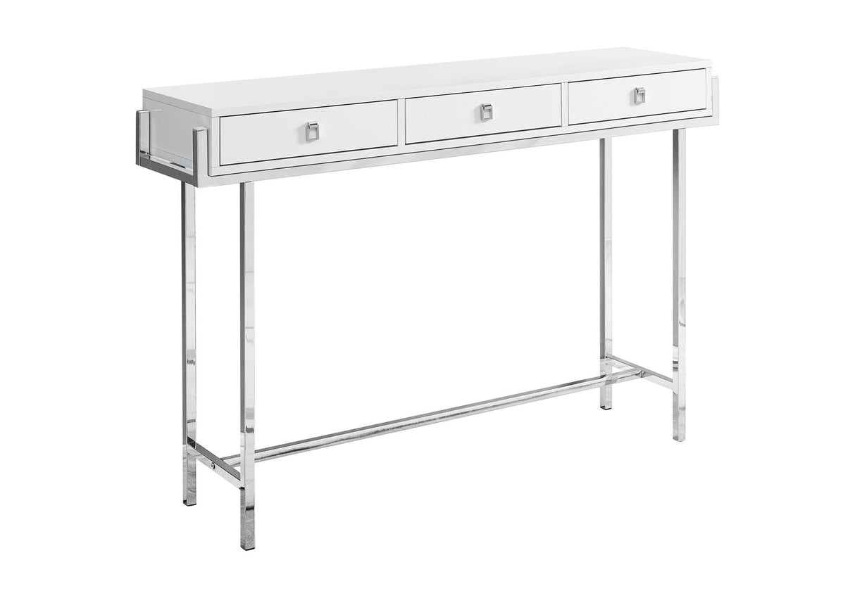 Accent Console Table For Entryway With Storage Drawers