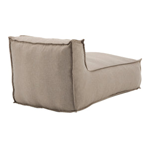 Ramona Outdoor Bean Bag Lounge Chair in Beige