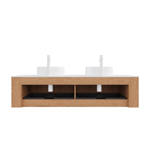 Dina 60" Bathroom Vanity & Sinks