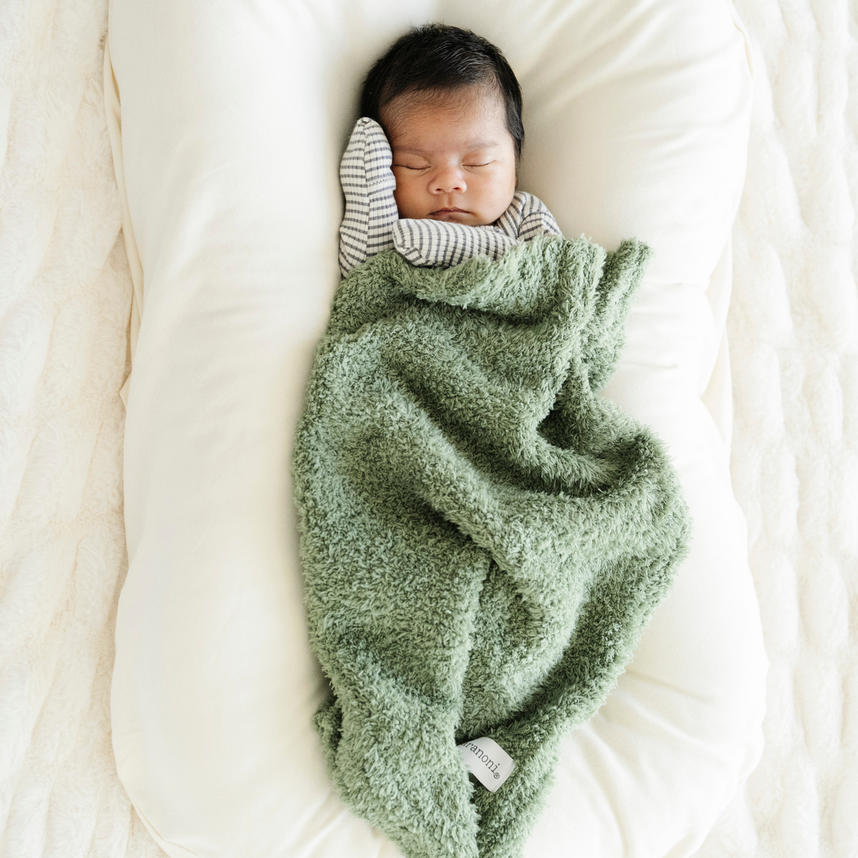 Bamboni Mini Bamboo Rayon Baby Blankets 15x20 Inches