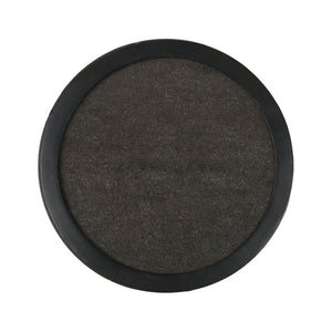 Outdoor Powder Coated Side Table - Gray