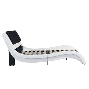 Platform Bed Frame With LED Lighting, tooth Music, Vibration Massage