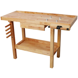 48" Heavy Duty Wood Workbench with Storage