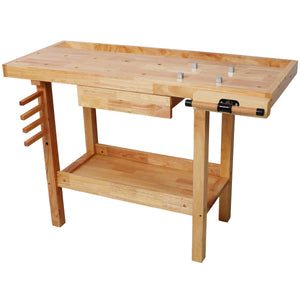 48" Heavy Duty Wood Workbench with Storage