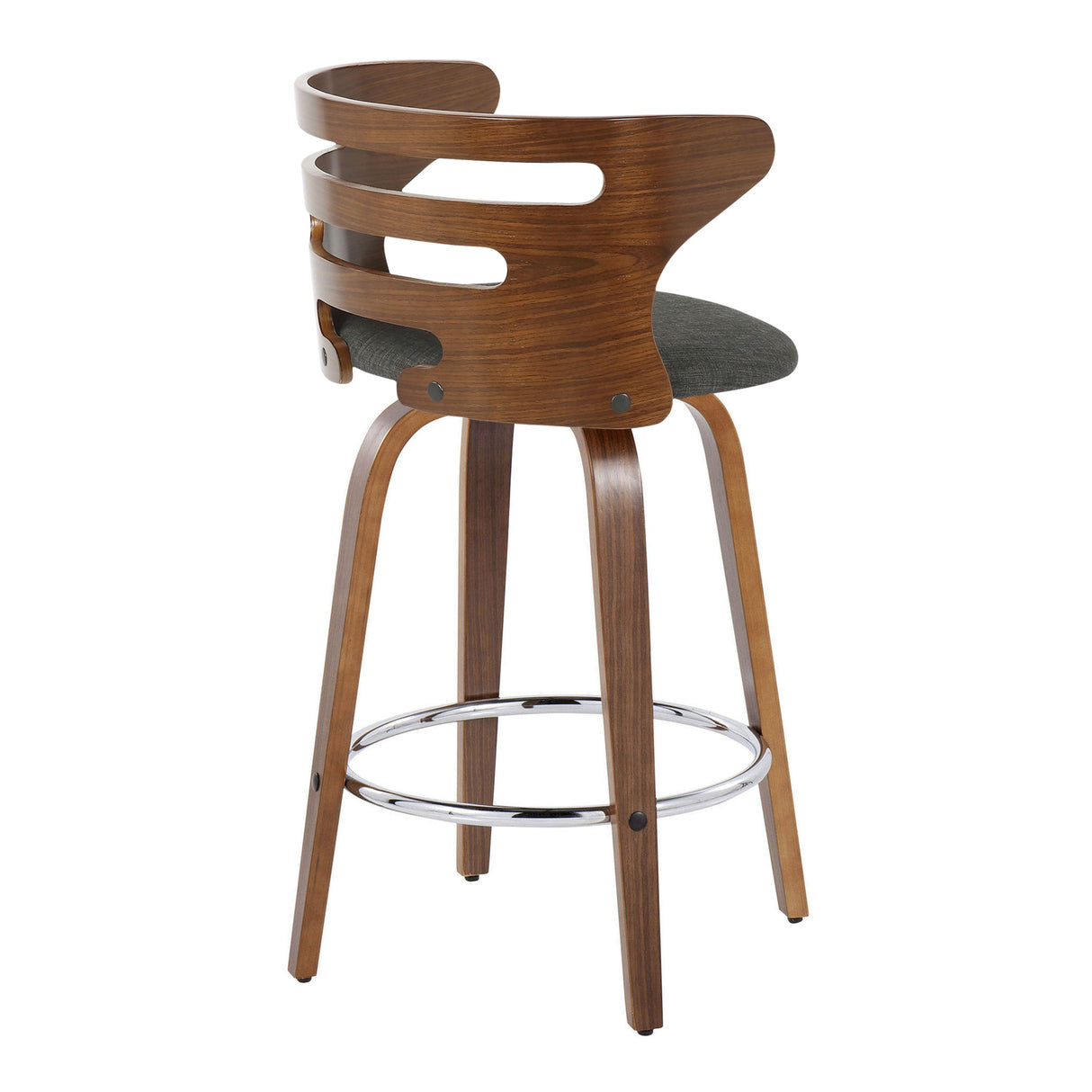 Fixed-Height Counter Stool with Swivel