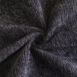 Chenille Couch Cover with Scalloped Edge, Non-Slip Modular Slipcover