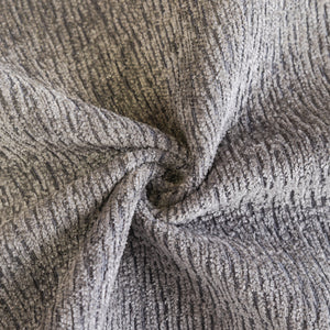 Chenille Couch Cover with Scalloped Edge, Non-Slip Modular Slipcover