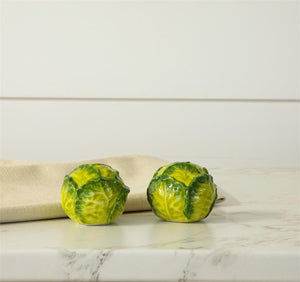 CABBAGE SALT AND PEPPER SET